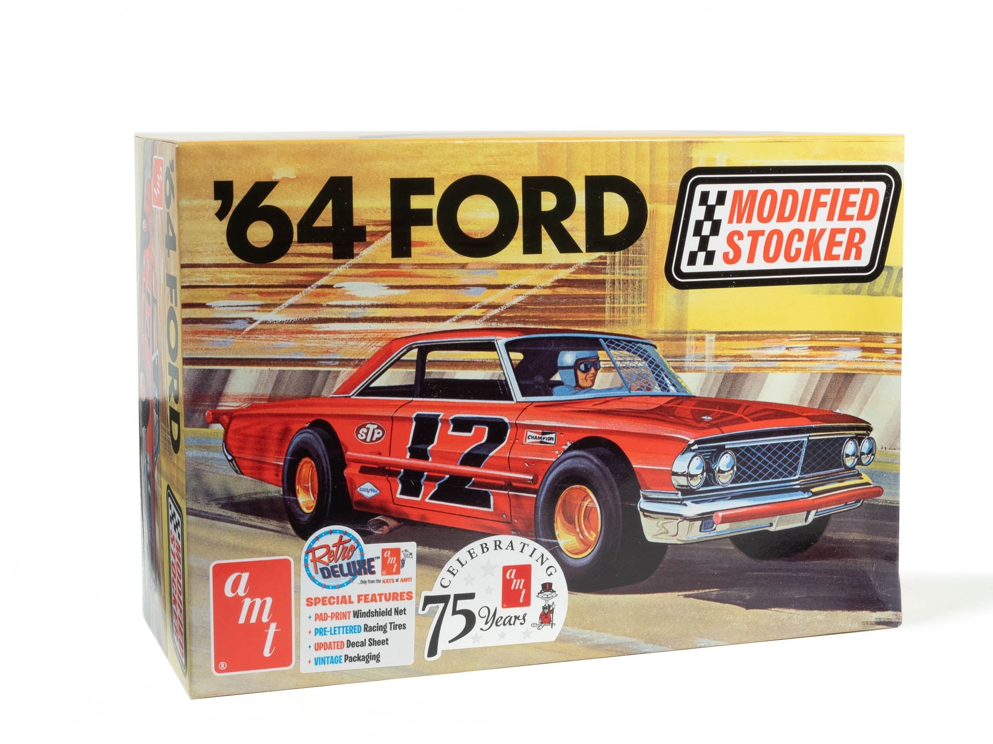 AMT 1964 Ford Galaxie Modified Stocker 1:25 Scale Model Kit